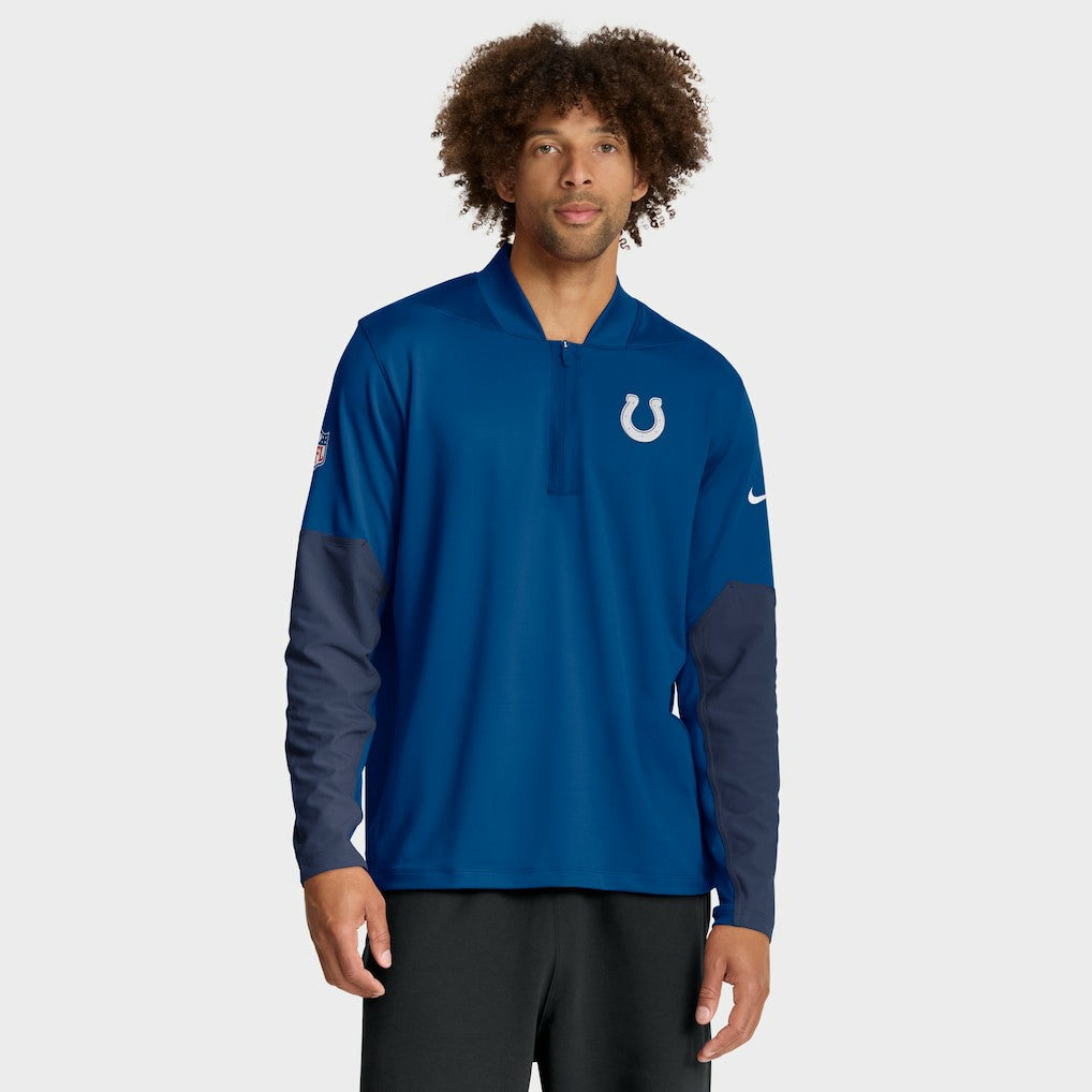 Sideline Dri-FIT Half-Zip Pullover - Indianapolis Colts