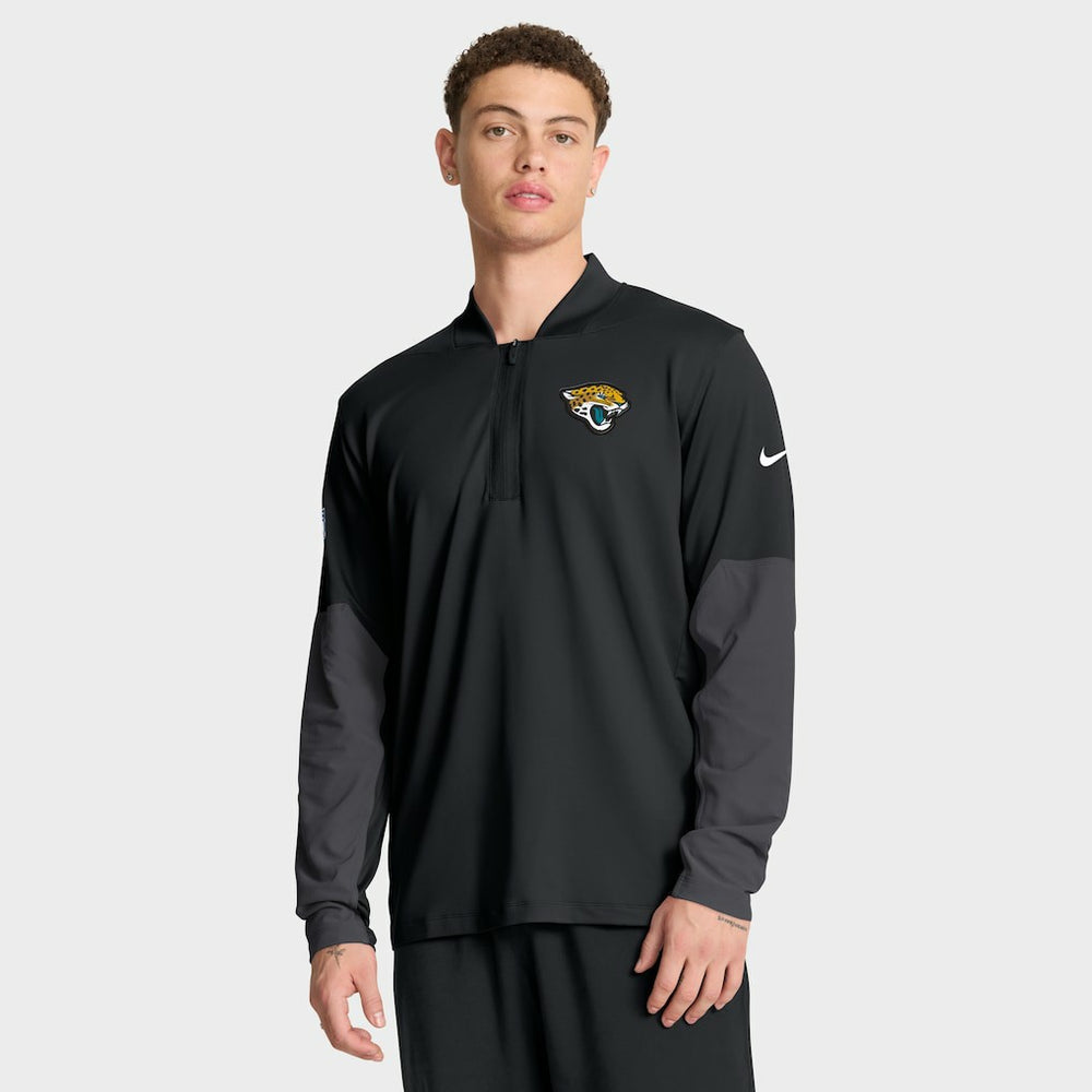 Sideline Dri-FIT Half-Zip Pullover - Jacksonville Jaguars