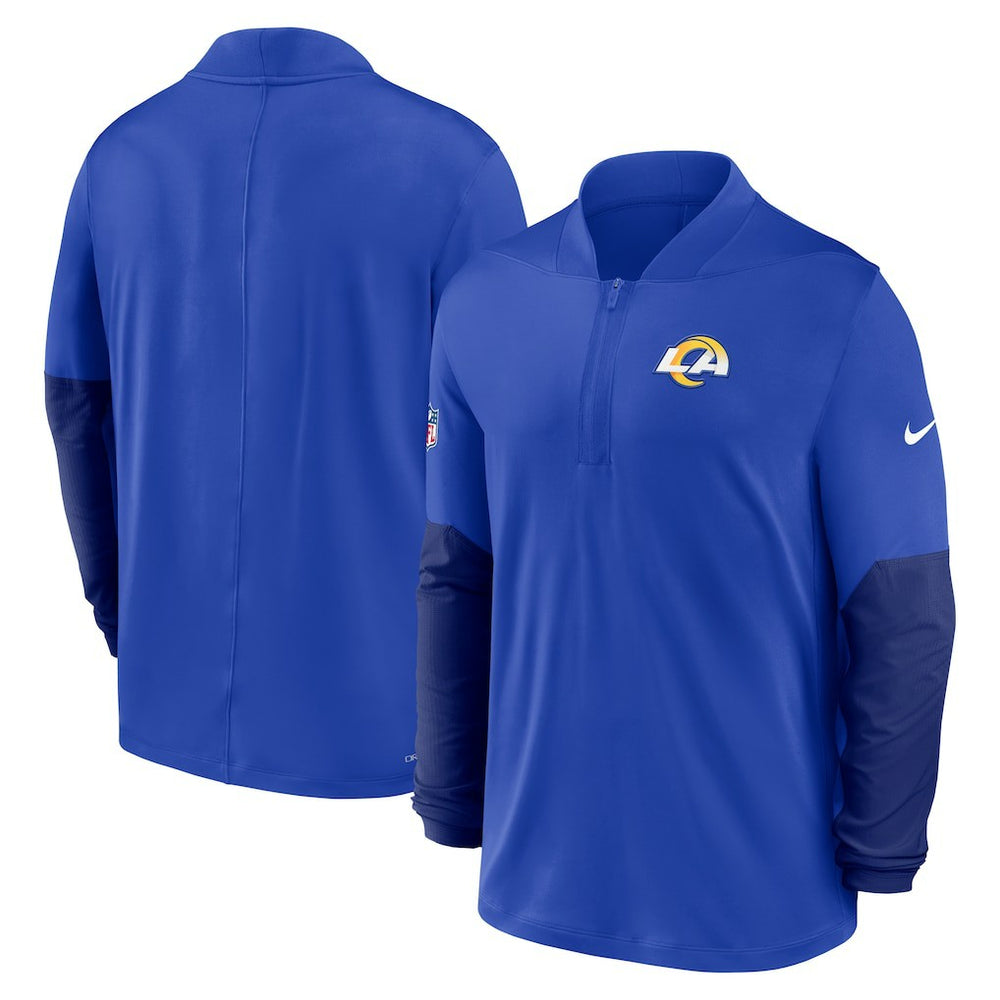 Sideline Dri-FIT Half-Zip Pullover - Los Angeles Rams
