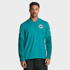 Sideline Dri-FIT Half-Zip Pullover - Miami Dolphins