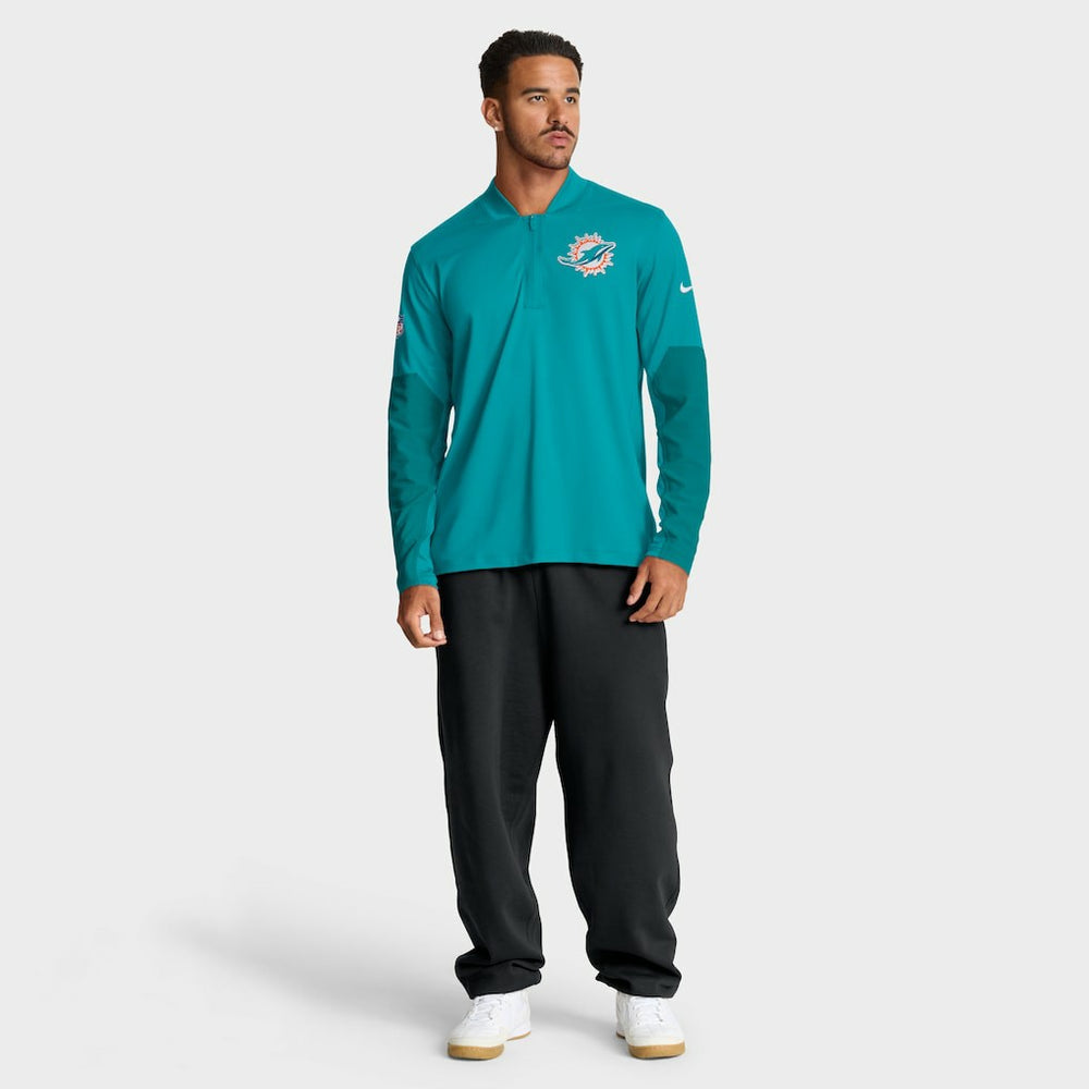 Sideline Dri-FIT Half-Zip Pullover - Miami Dolphins