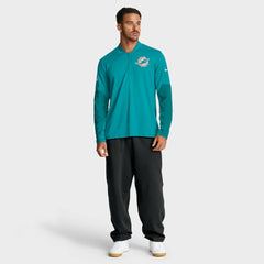 Sideline Dri-FIT Half-Zip Pullover - Miami Dolphins