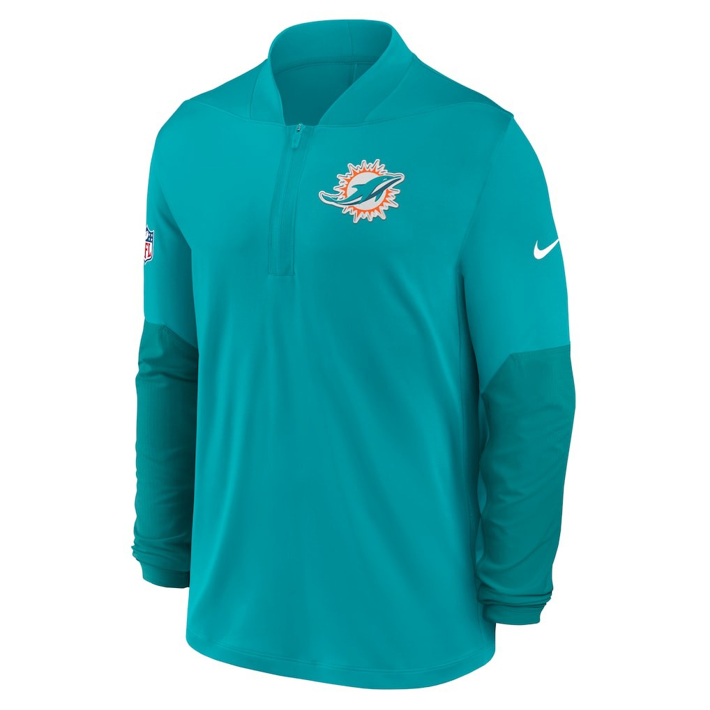 Sideline Dri-FIT Half-Zip Pullover - Miami Dolphins