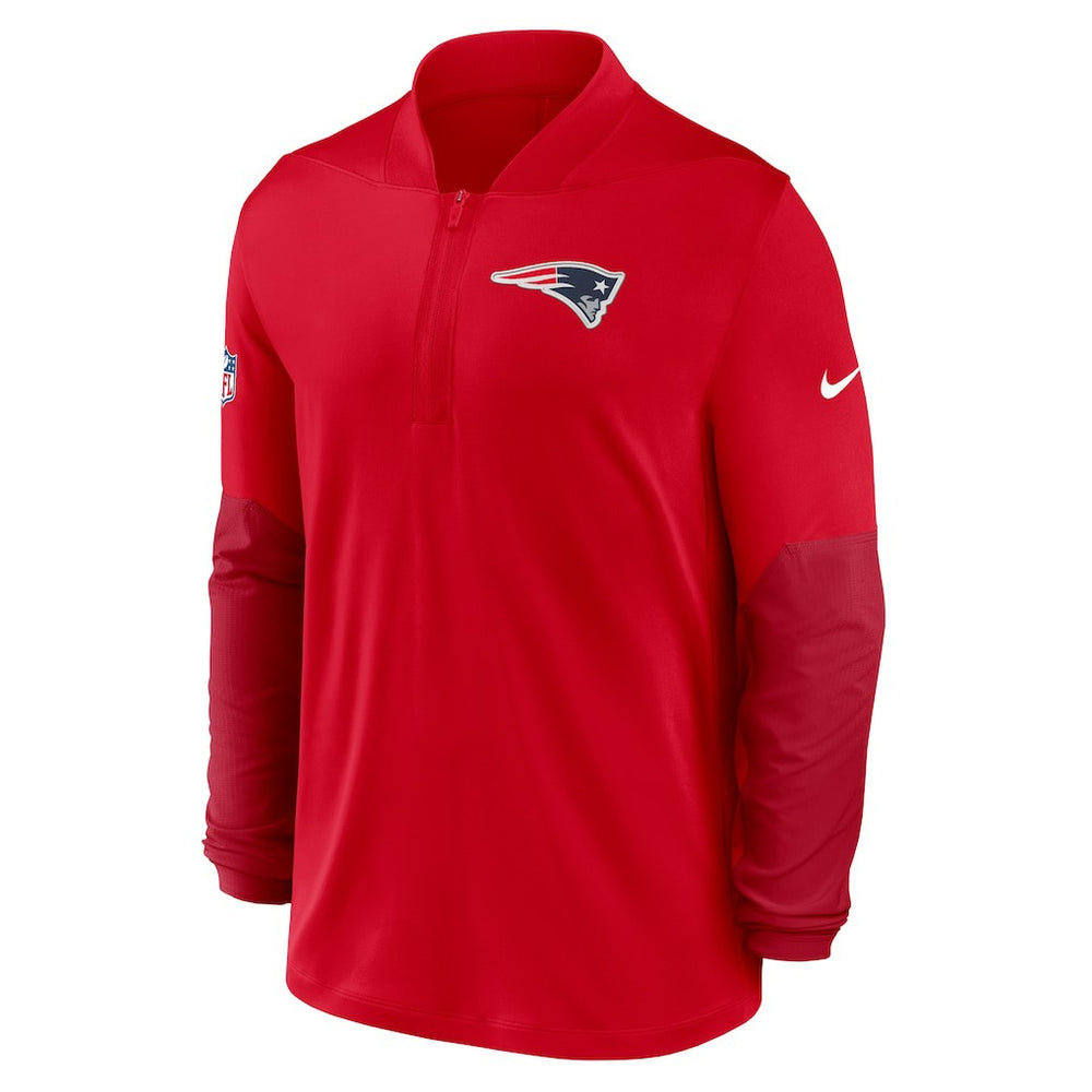 Sideline Dri-FIT Half-Zip Pullover - New England Patriots