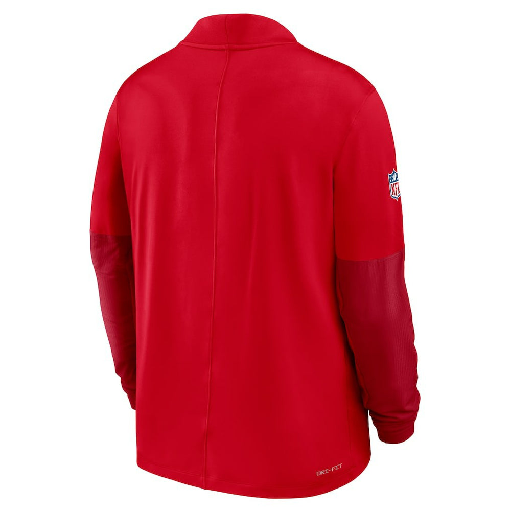 Sideline Dri-FIT Half-Zip Pullover - New England Patriots