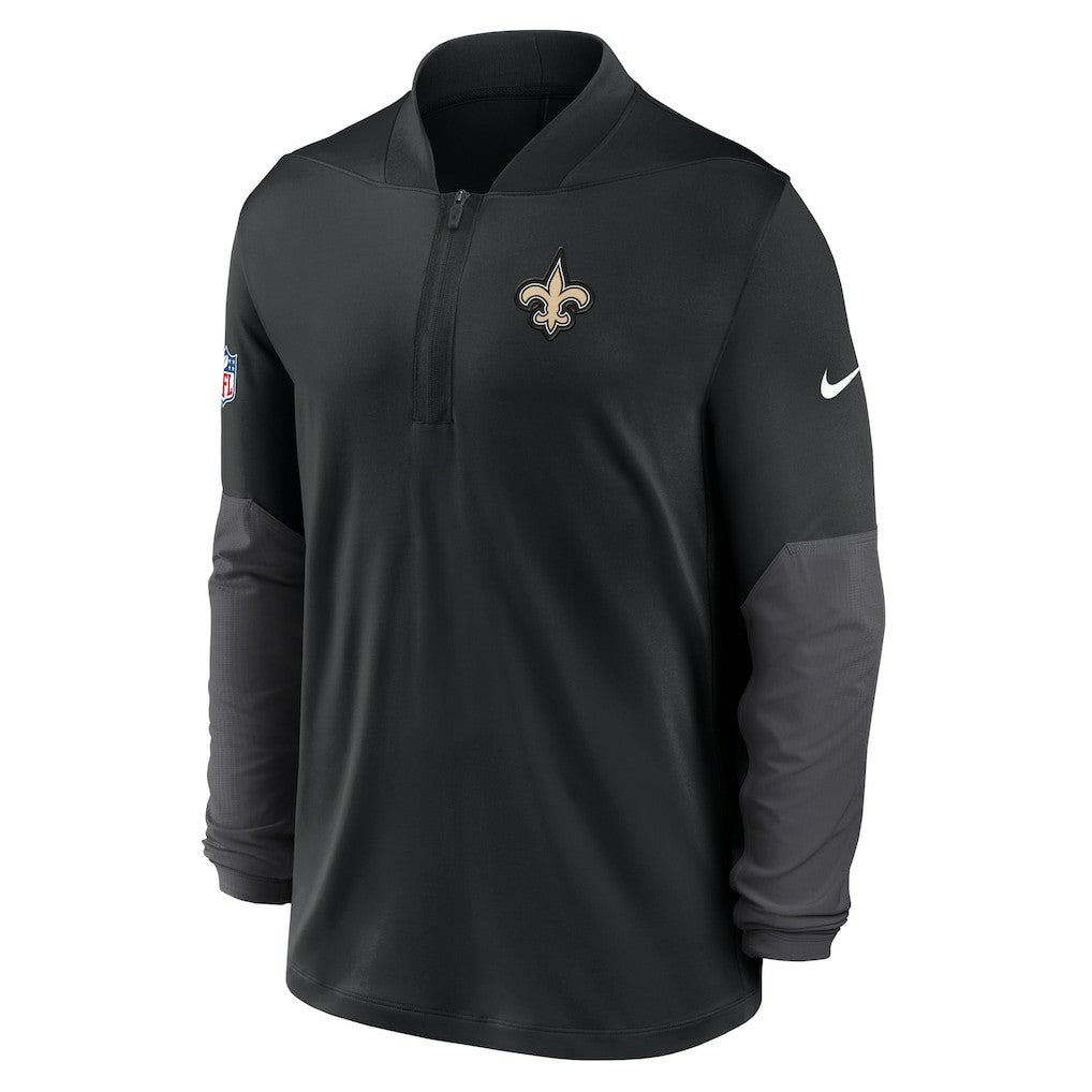 Sideline Dri-FIT Half-Zip Pullover - New Orleans Saints