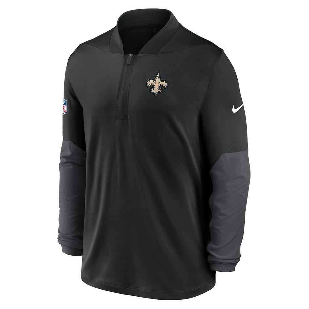 Sideline Dri-FIT Half-Zip Pullover - New Orleans Saints