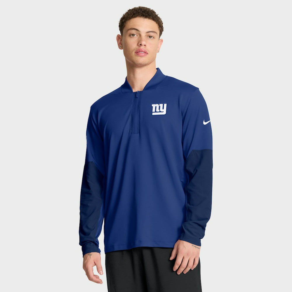 Sideline Dri-FIT Half-Zip Pullover - New York Giants