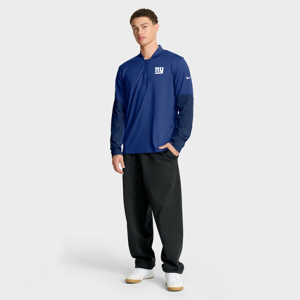 Sideline Dri-FIT Half-Zip Pullover - New York Giants