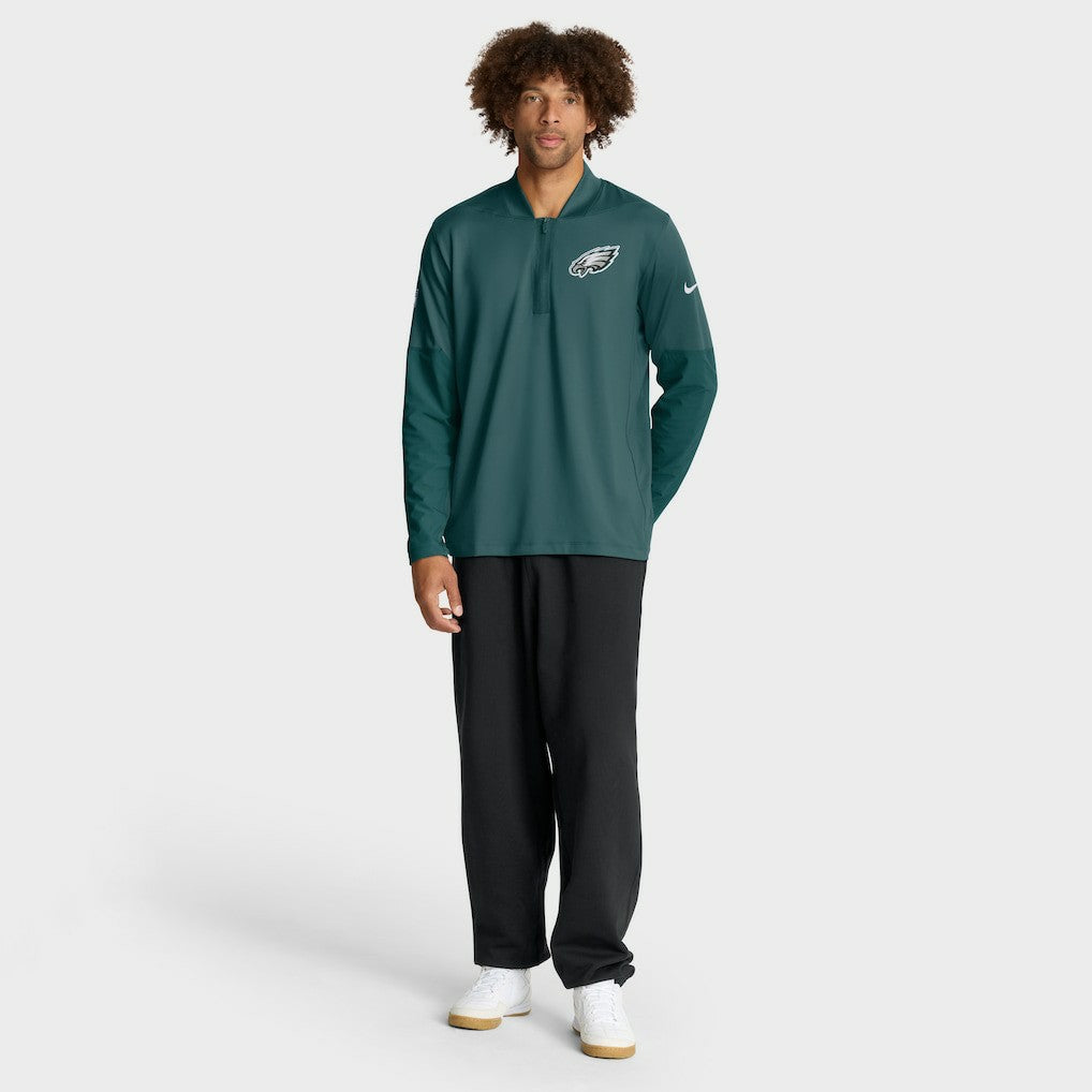 Sideline Dri-FIT Half-Zip Pullover - Philadelphia Eagles
