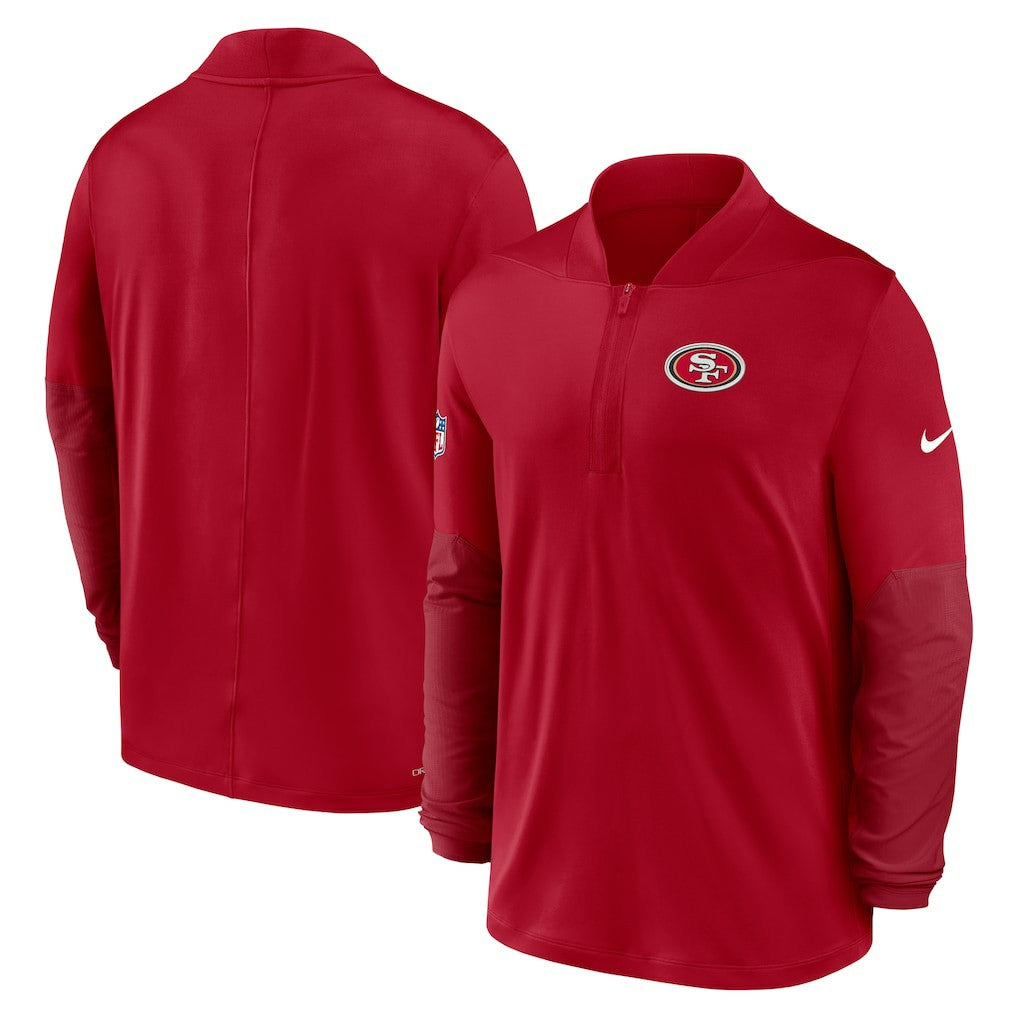 Sideline Dri-FIT Half-Zip Pullover - San Francisco 49ers