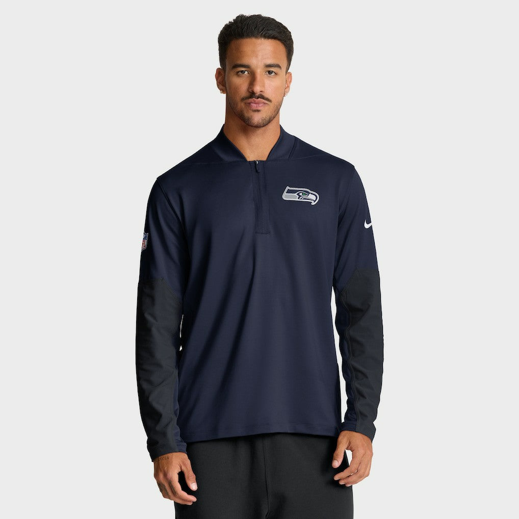 Sideline Dri-FIT Half-Zip Pullover - Seattle Seahawks