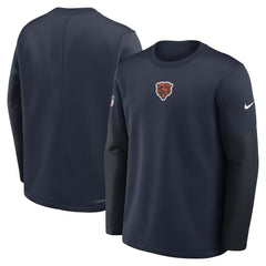 Sideline Coach Therma-FIT Long Sleeve T-Shirt - Chicago Bears