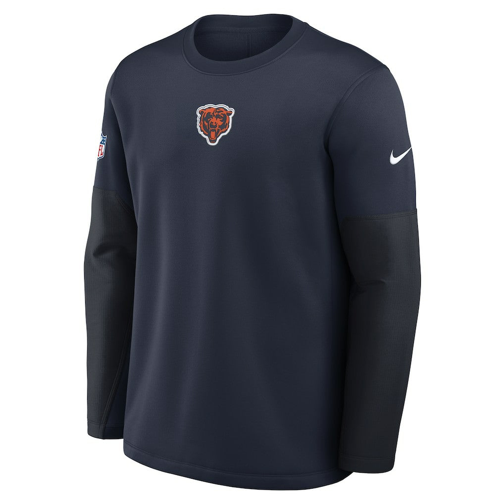 Sideline Coach Therma-FIT Long Sleeve T-Shirt - Chicago Bears