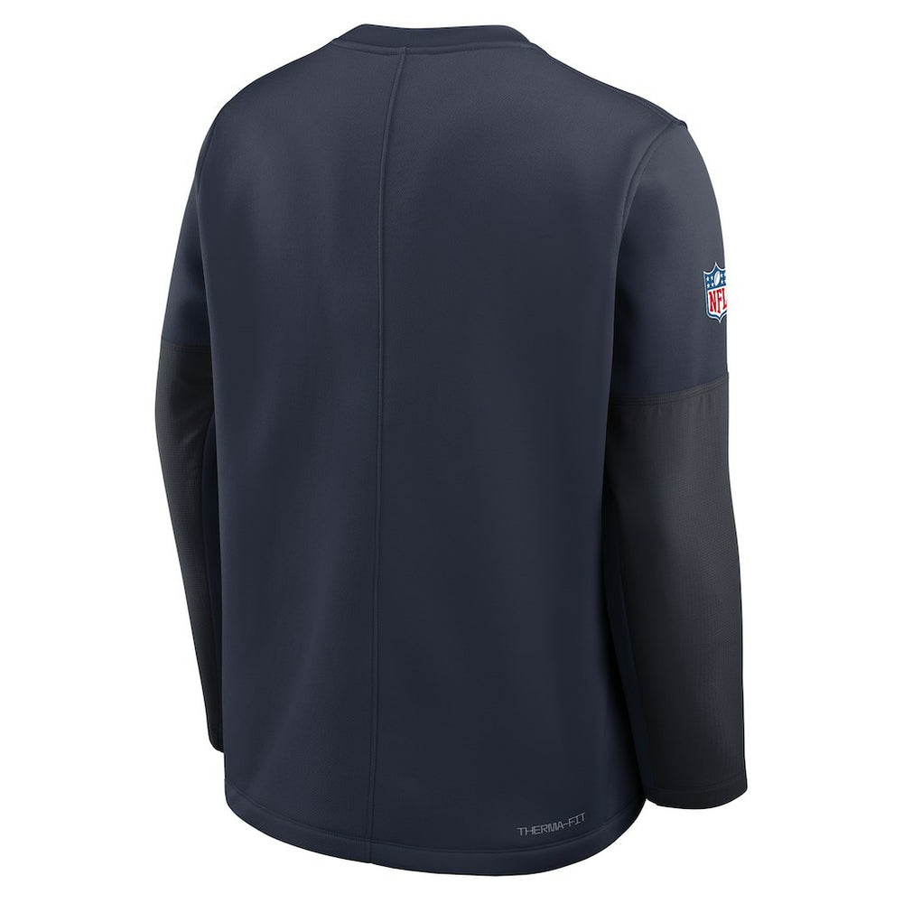 Sideline Coach Therma-FIT Long Sleeve T-Shirt - Chicago Bears