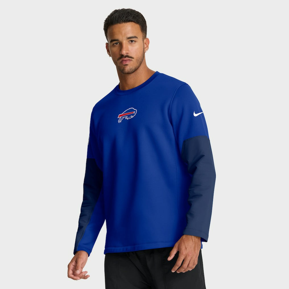 Sideline Coach Therma-FIT Long Sleeve T-Shirt - Buffalo Bills