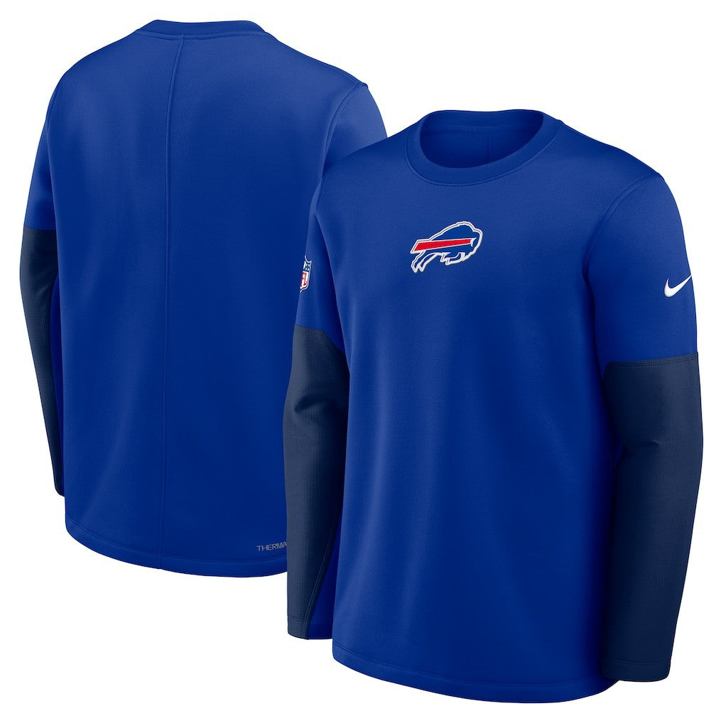 Sideline Coach Therma-FIT Long Sleeve T-Shirt - Buffalo Bills