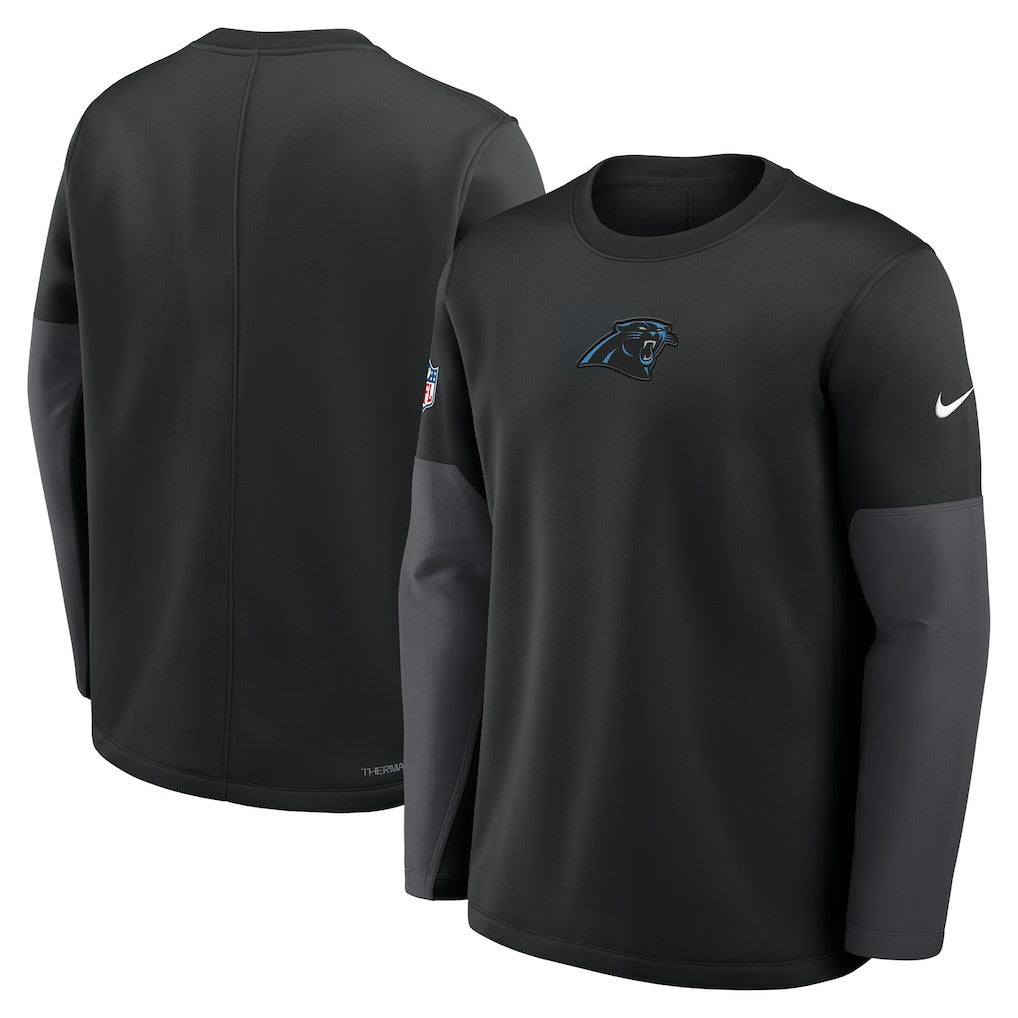 Sideline Coach Therma-FIT Long Sleeve T-Shirt - Carolina Panthers