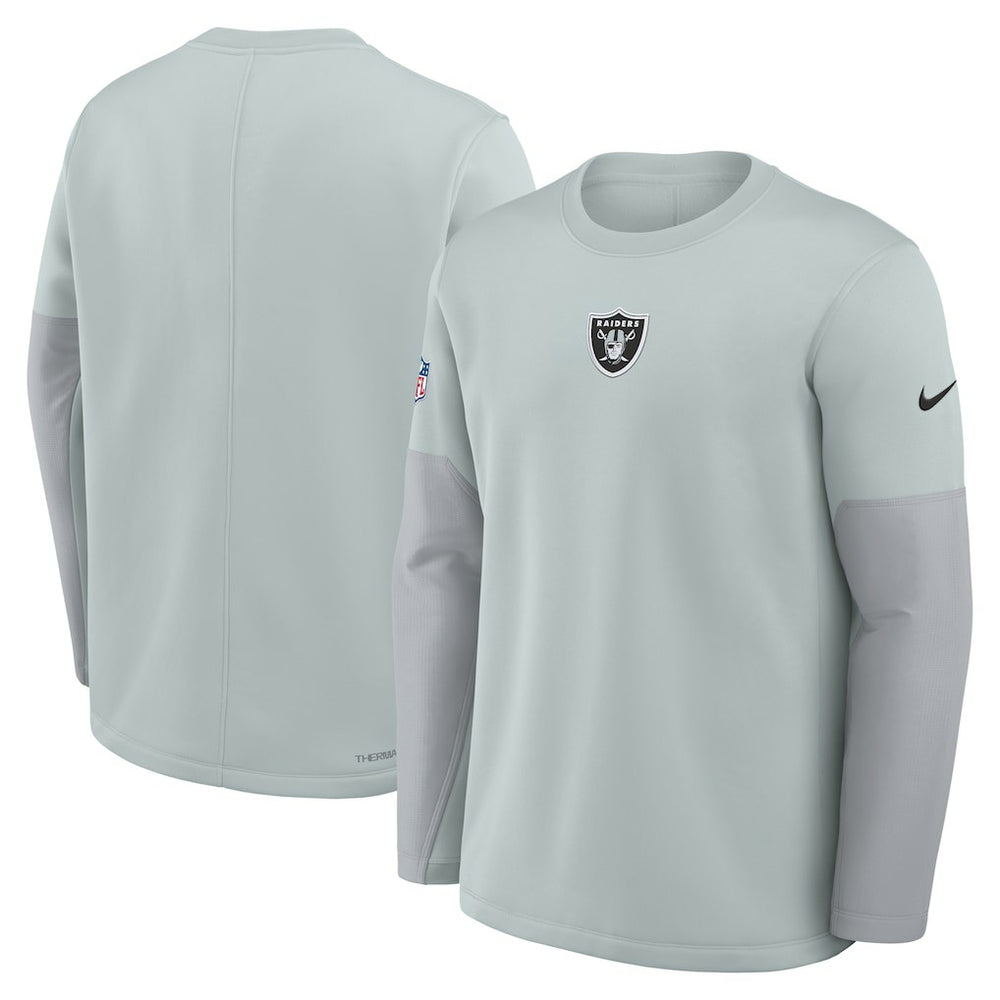 Sideline Coach Therma-FIT Long Sleeve T-Shirt - Las Vegas Raiders