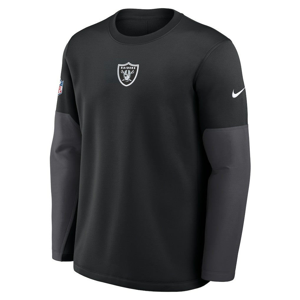 Sideline Coach Therma-FIT Long Sleeve T-Shirt - Las Vegas Raiders