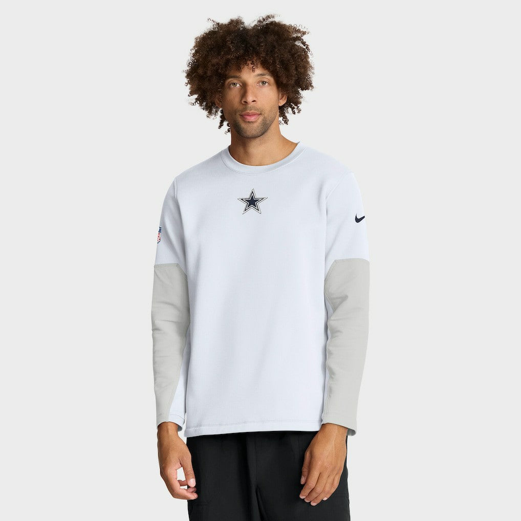 Sideline Coach Therma-FIT Long Sleeve T-Shirt - Dallas Cowboys