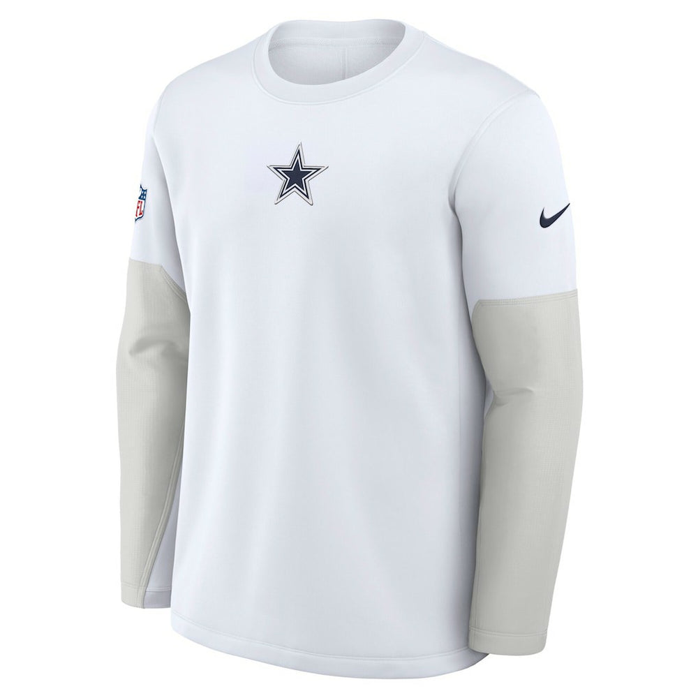 Sideline Coach Therma-FIT Long Sleeve T-Shirt - Dallas Cowboys