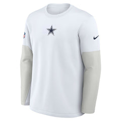 Sideline Coach Therma-FIT Long Sleeve T-Shirt - Dallas Cowboys