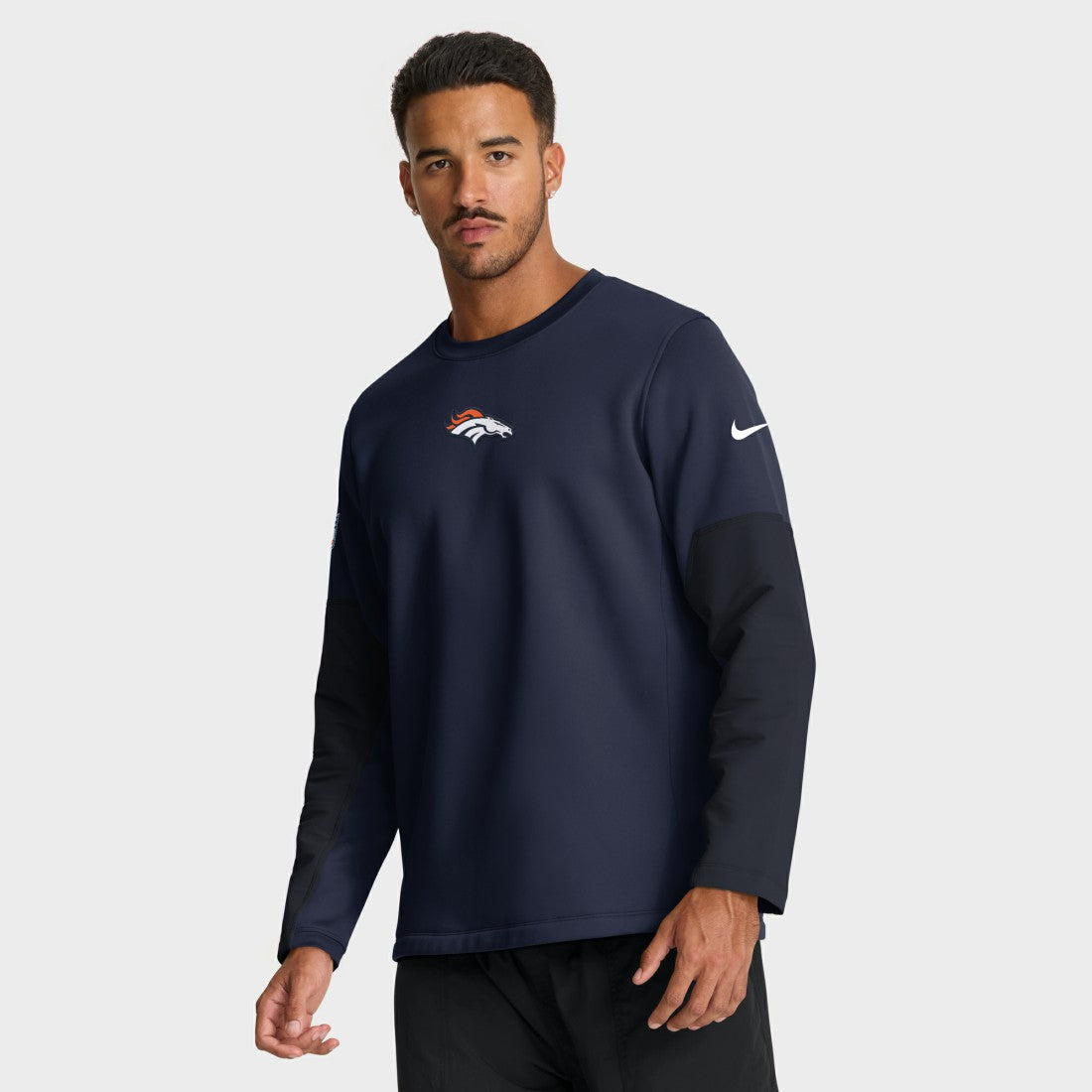 Sideline Coach Therma-FIT Long Sleeve T-Shirt - Denver Broncos