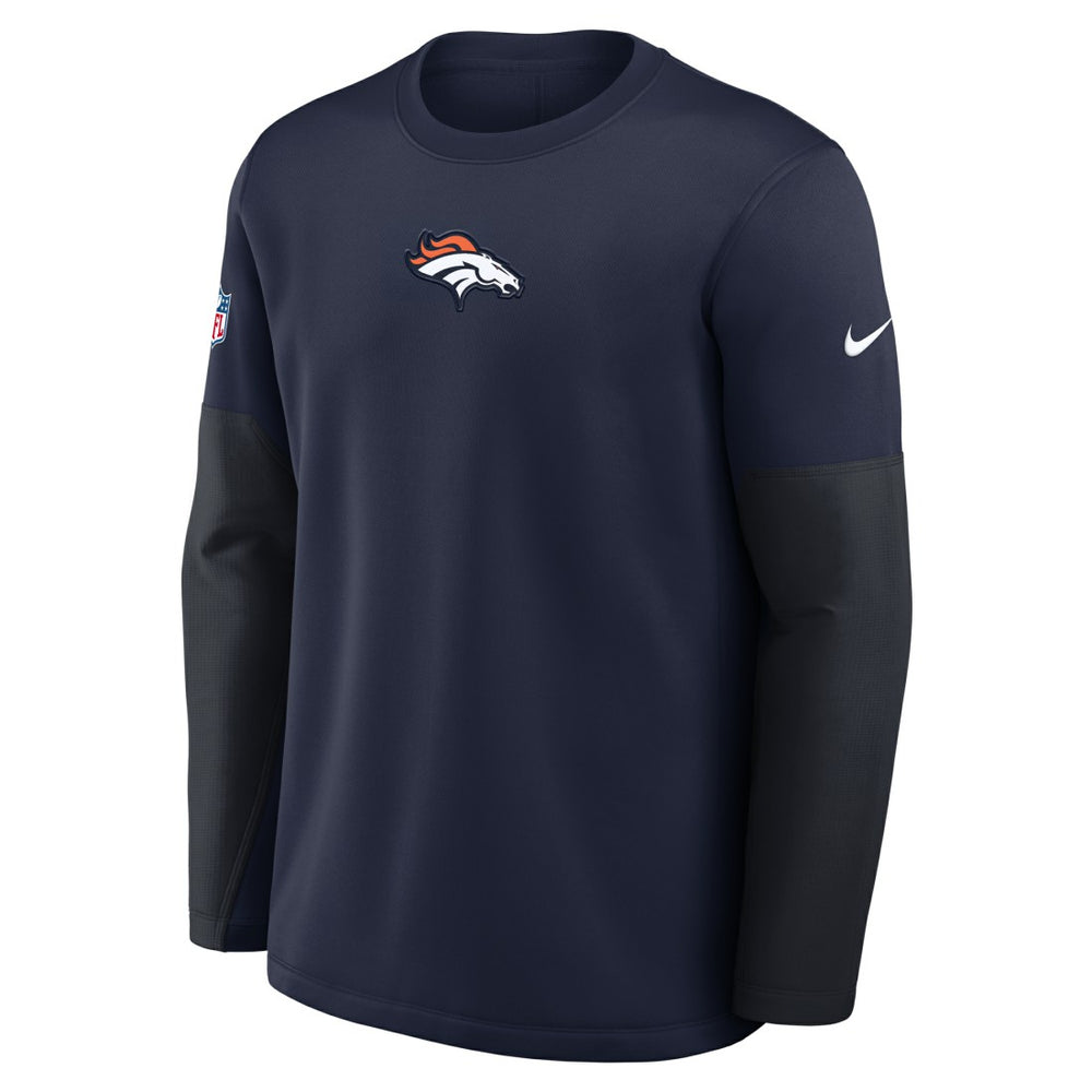 Sideline Coach Therma-FIT Long Sleeve T-Shirt - Denver Broncos
