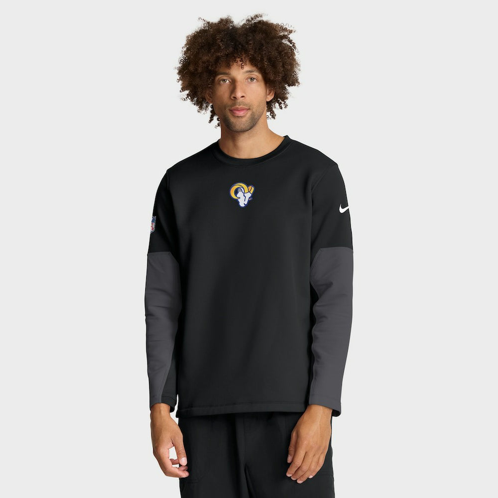 Sideline Coach Therma-FIT Long Sleeve T-Shirt - Los Angeles Rams