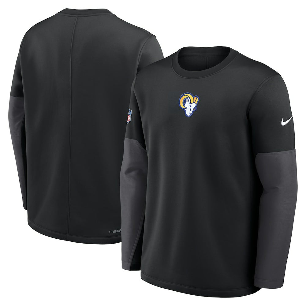 Sideline Coach Therma-FIT Long Sleeve T-Shirt - Los Angeles Rams