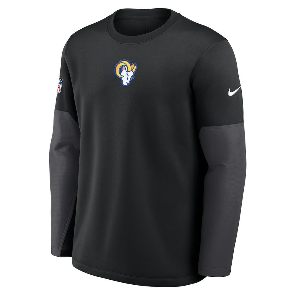 Sideline Coach Therma-FIT Long Sleeve T-Shirt - Los Angeles Rams