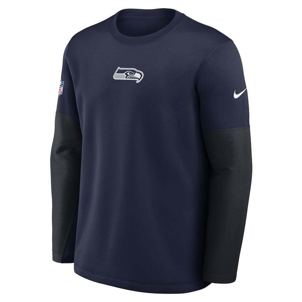 Sideline Coach Therma-FIT Long Sleeve T-Shirt - Seattle Seahawks