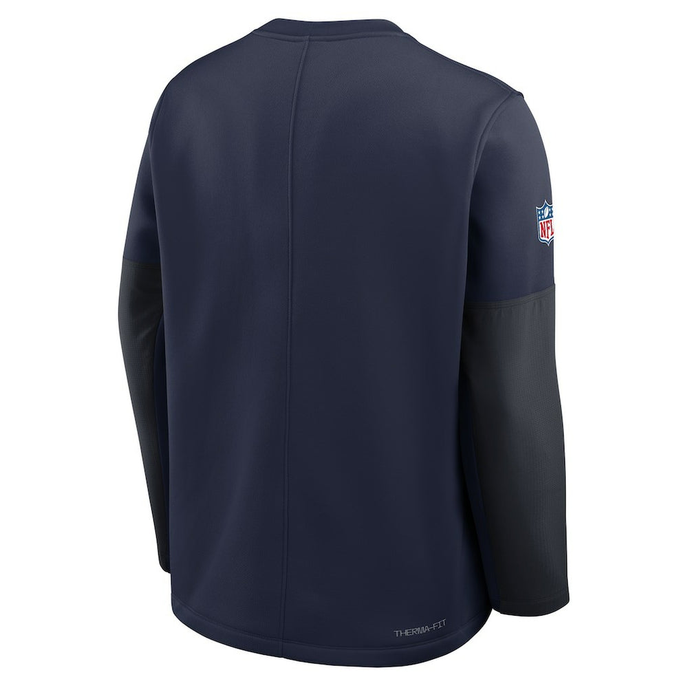 Sideline Coach Therma-FIT Long Sleeve T-Shirt - Seattle Seahawks
