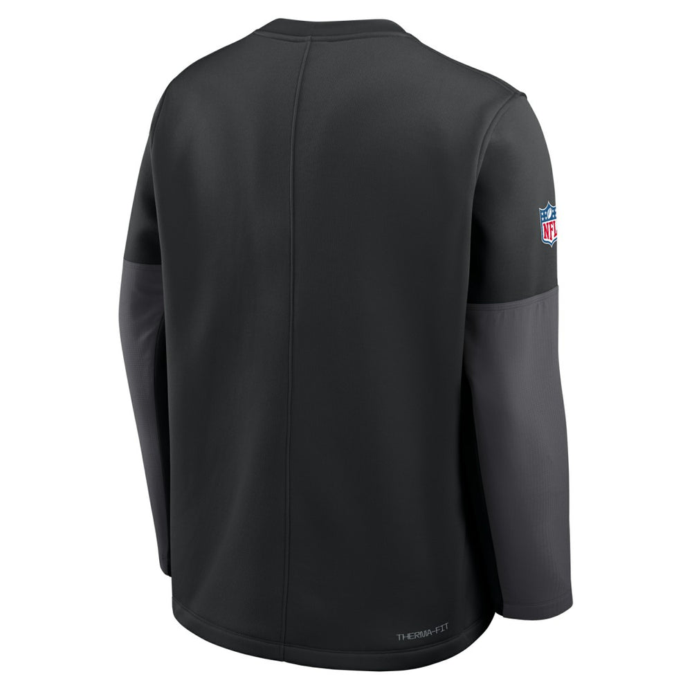 Sideline Coach Therma-FIT Long Sleeve T-Shirt - Detroit Lions