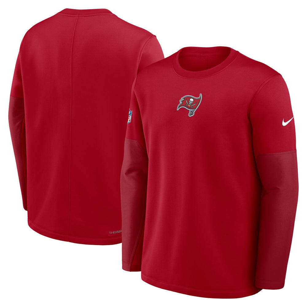 Sideline Coach Therma-FIT Long Sleeve T-Shirt - Tampa Bay Buccaneers