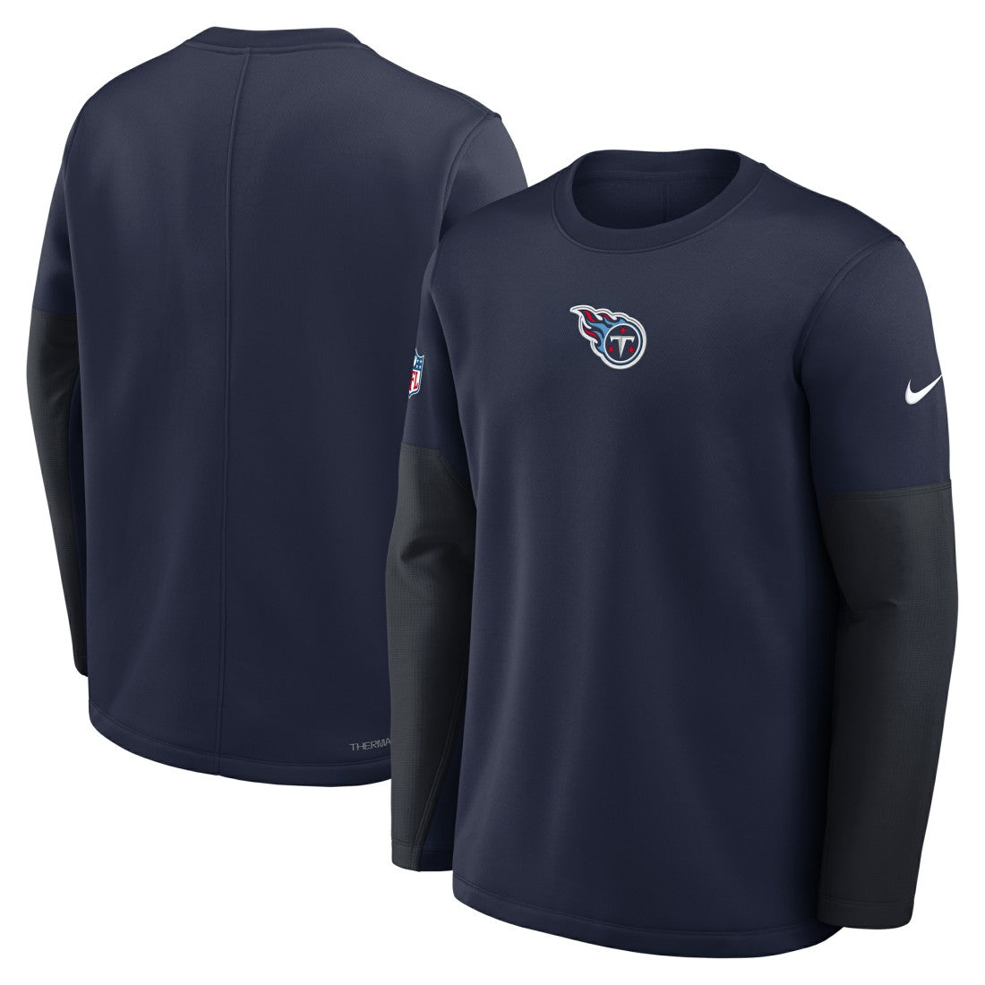 Sideline Coach Therma-FIT Long Sleeve T-Shirt - Tennessee Titans