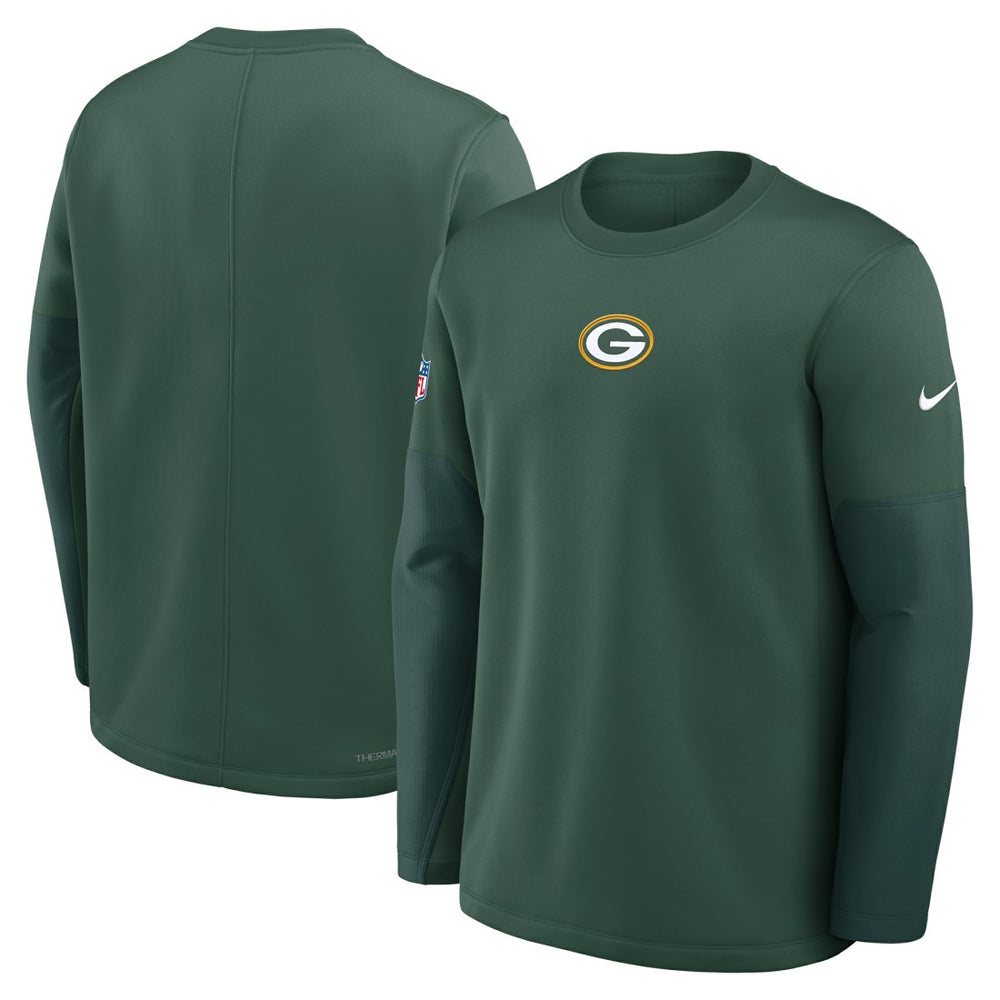 Sideline Coach Therma-FIT Long Sleeve T-Shirt - Green Bay Packers