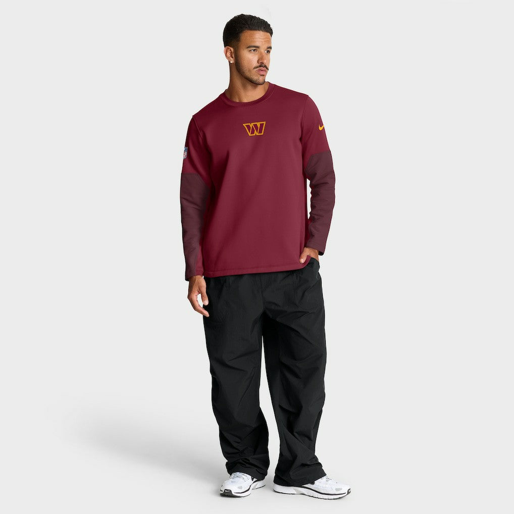 Sideline Coach Therma-FIT Long Sleeve T-Shirt - Washington Commanders