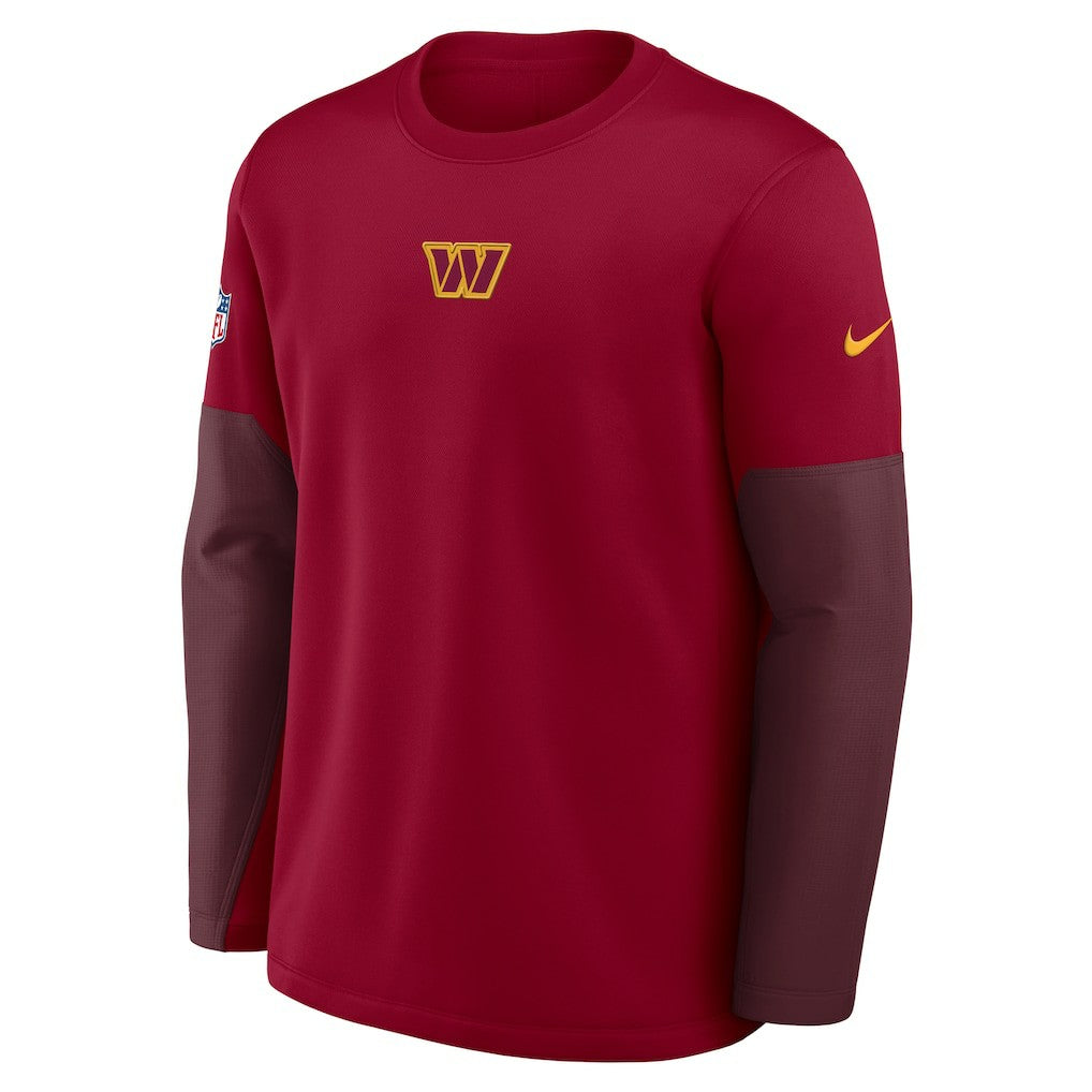 Sideline Coach Therma-FIT Long Sleeve T-Shirt - Washington Commanders