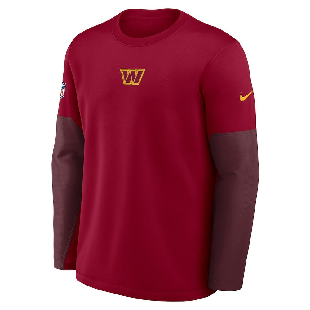 Sideline Coach Therma-FIT Long Sleeve T-Shirt - Washington Commanders