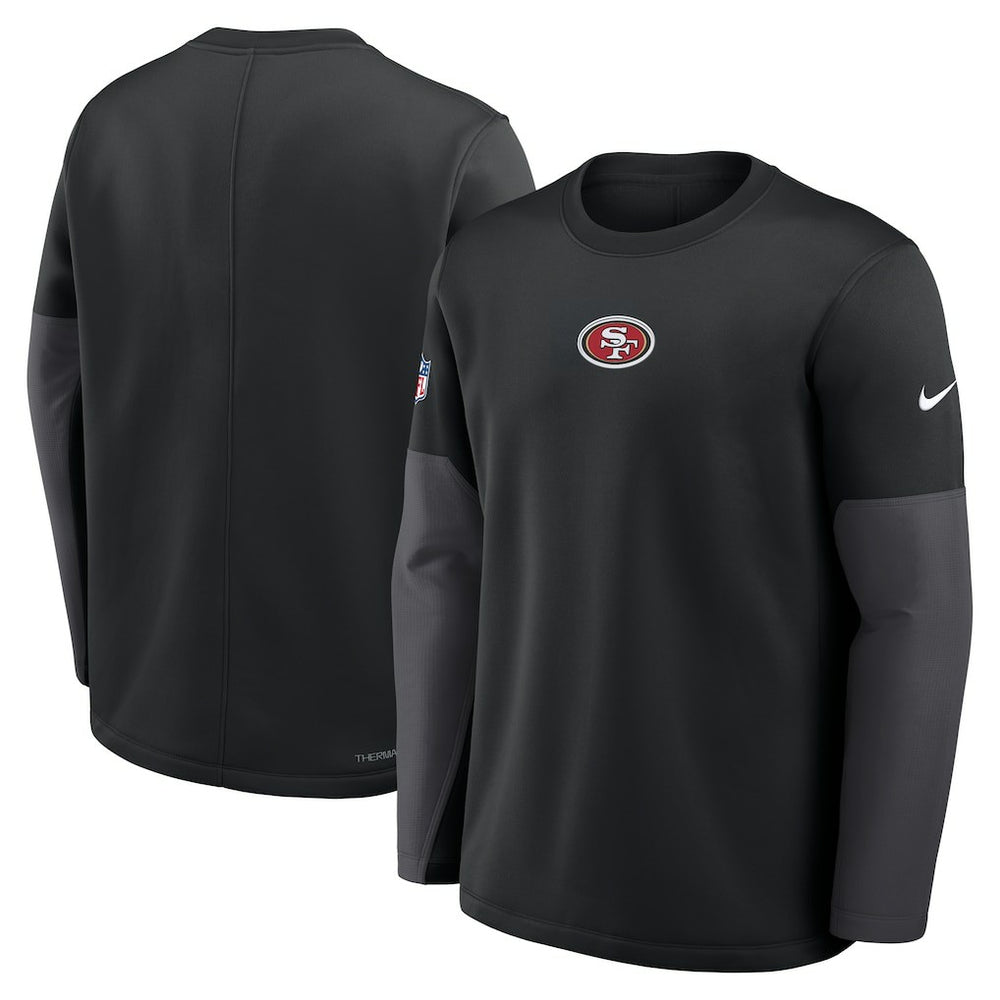 Sideline Coach Therma-FIT Long Sleeve T-Shirt - San Francisco 49ers