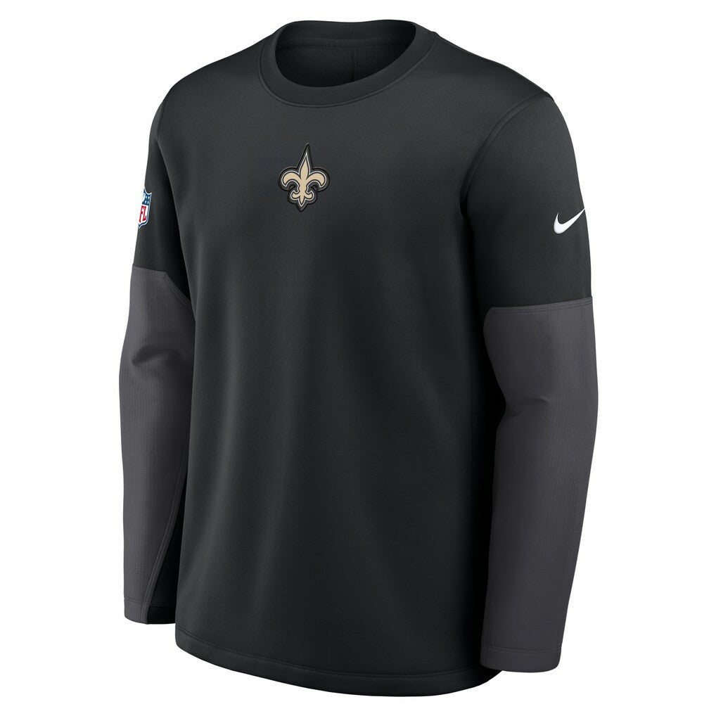 Sideline Coach Therma-FIT Long Sleeve T-Shirt - New Orleans Saints