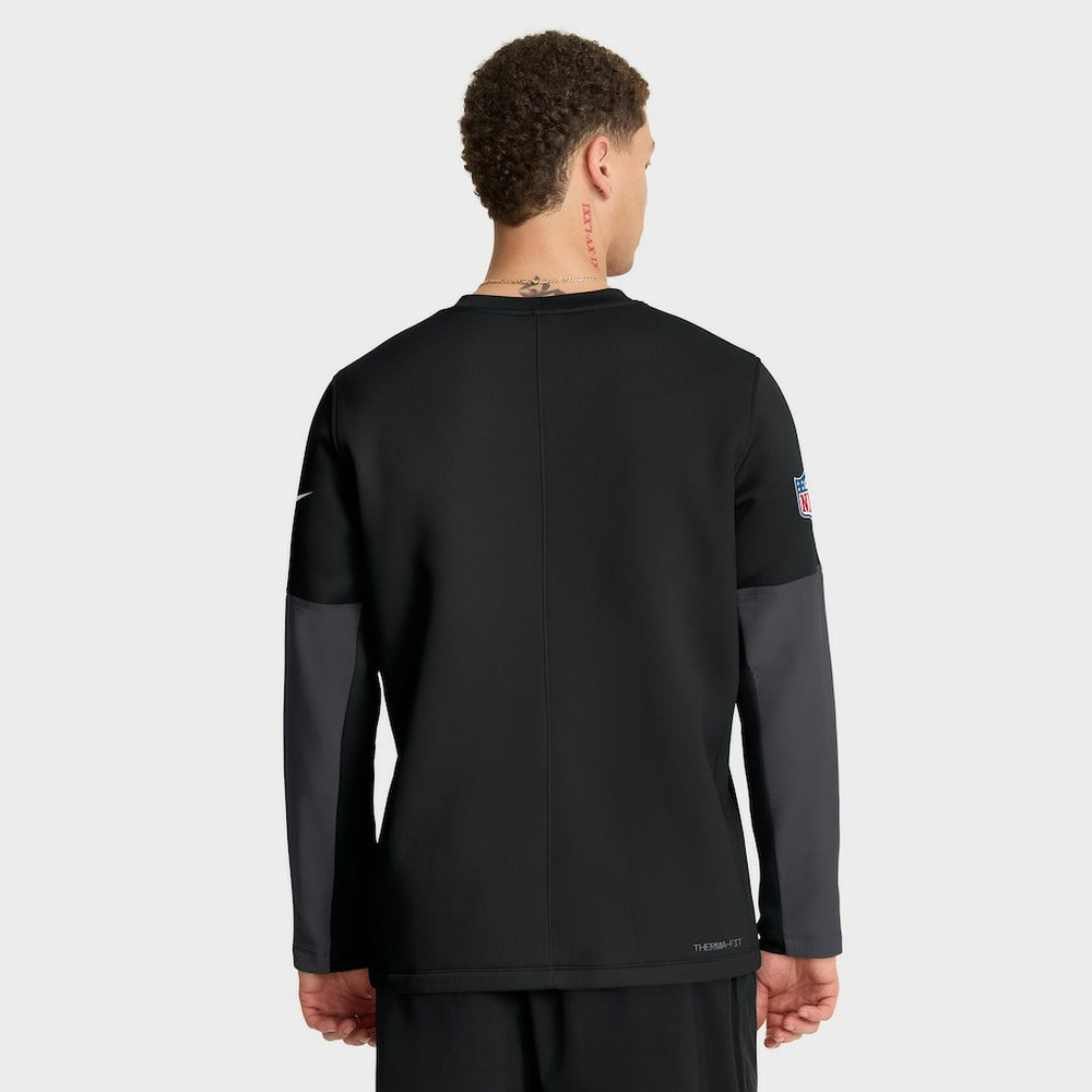 Sideline Coach Therma-FIT Long Sleeve T-Shirt - Atlanta Falcons
