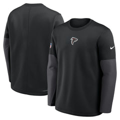 Sideline Coach Therma-FIT Long Sleeve T-Shirt - Atlanta Falcons