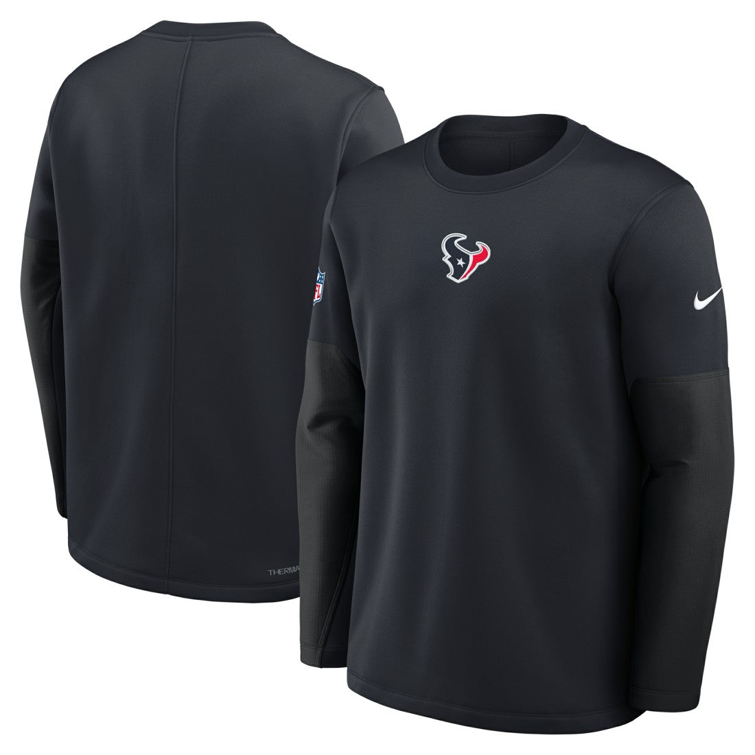 Sideline Coach Therma-FIT Long Sleeve T-Shirt - Houston Texans