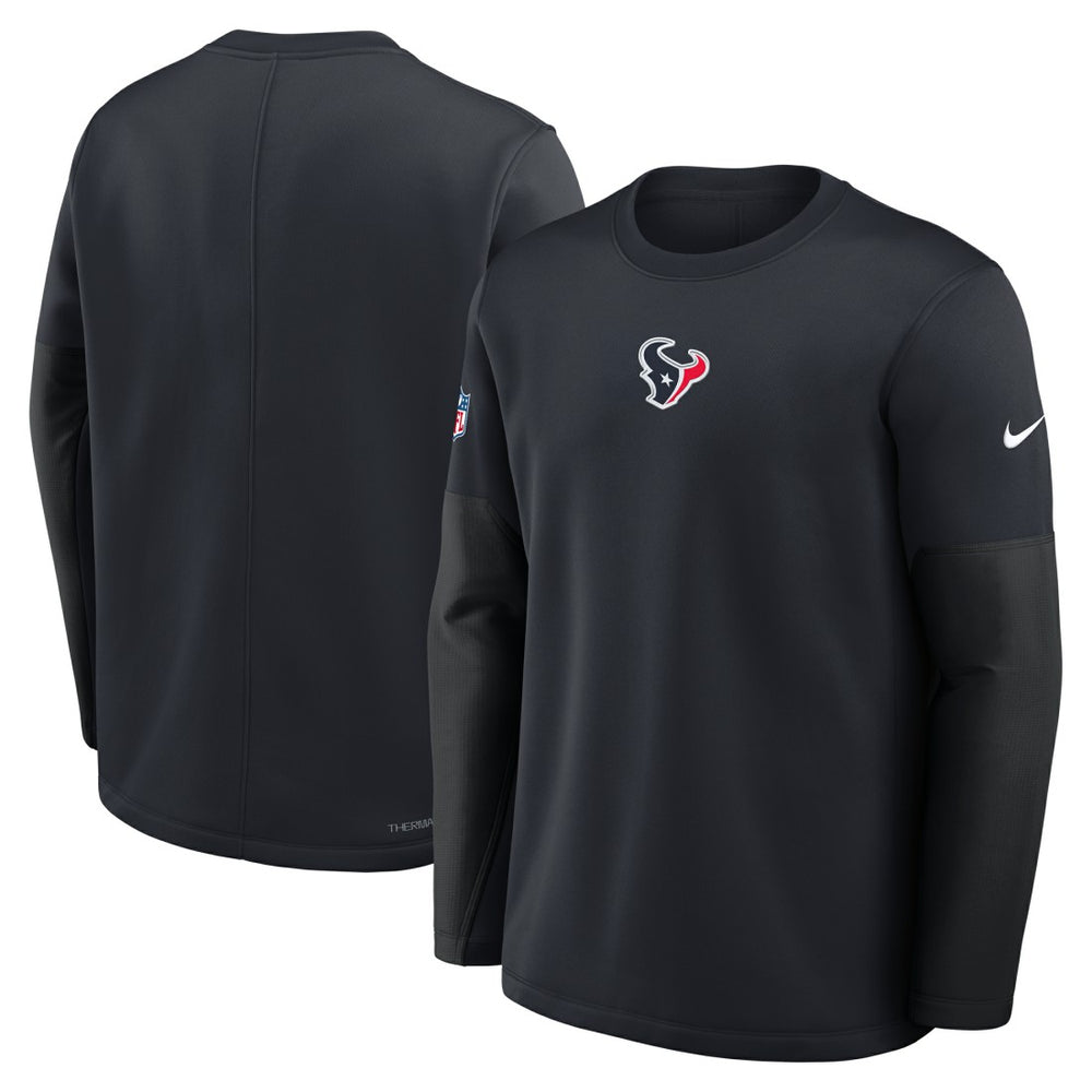 Sideline Coach Therma-FIT Long Sleeve T-Shirt - Houston Texans