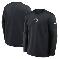 Sideline Coach Therma-FIT Long Sleeve T-Shirt - Houston Texans