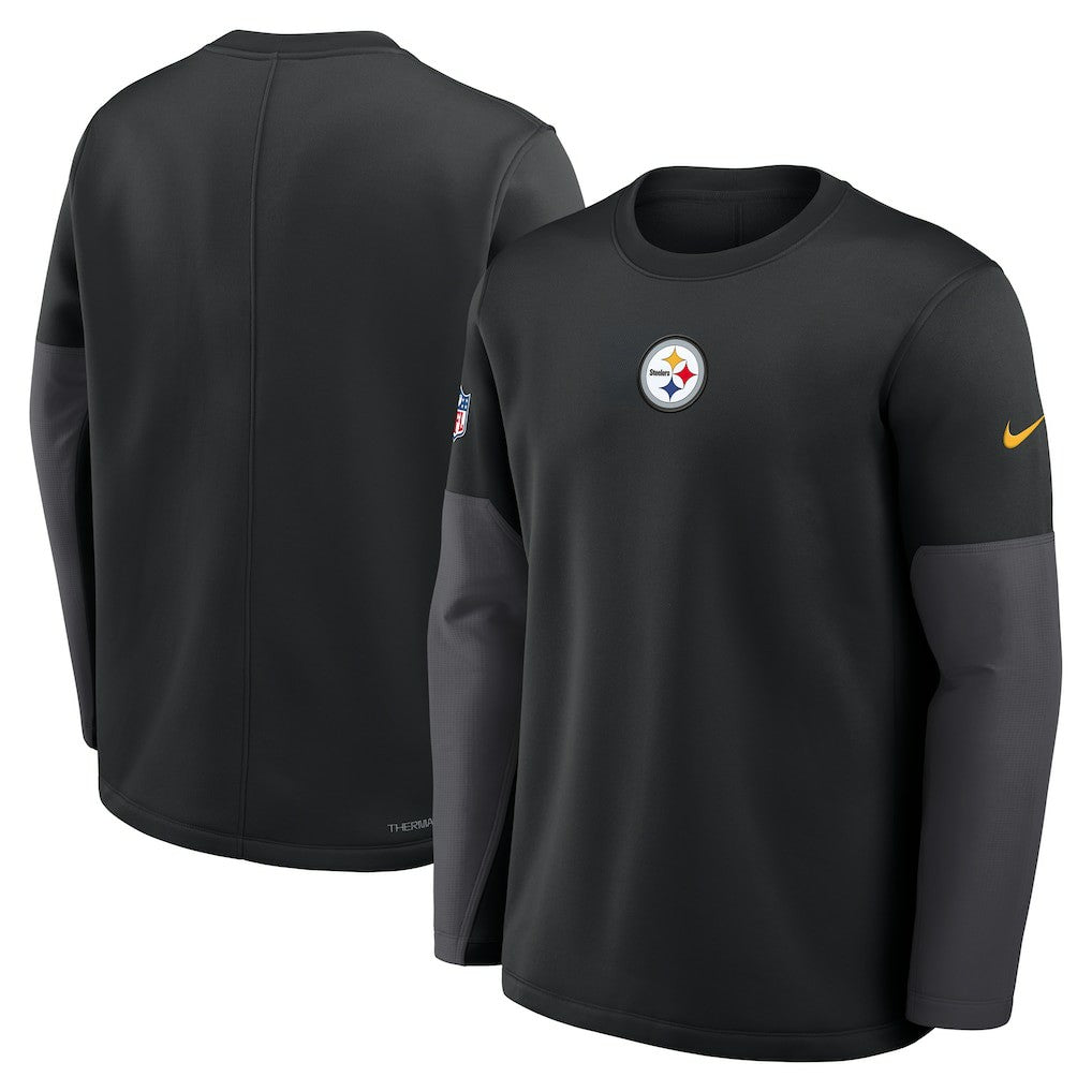 Sideline Coach Therma-FIT Long Sleeve T-Shirt - Pittsburgh Steelers