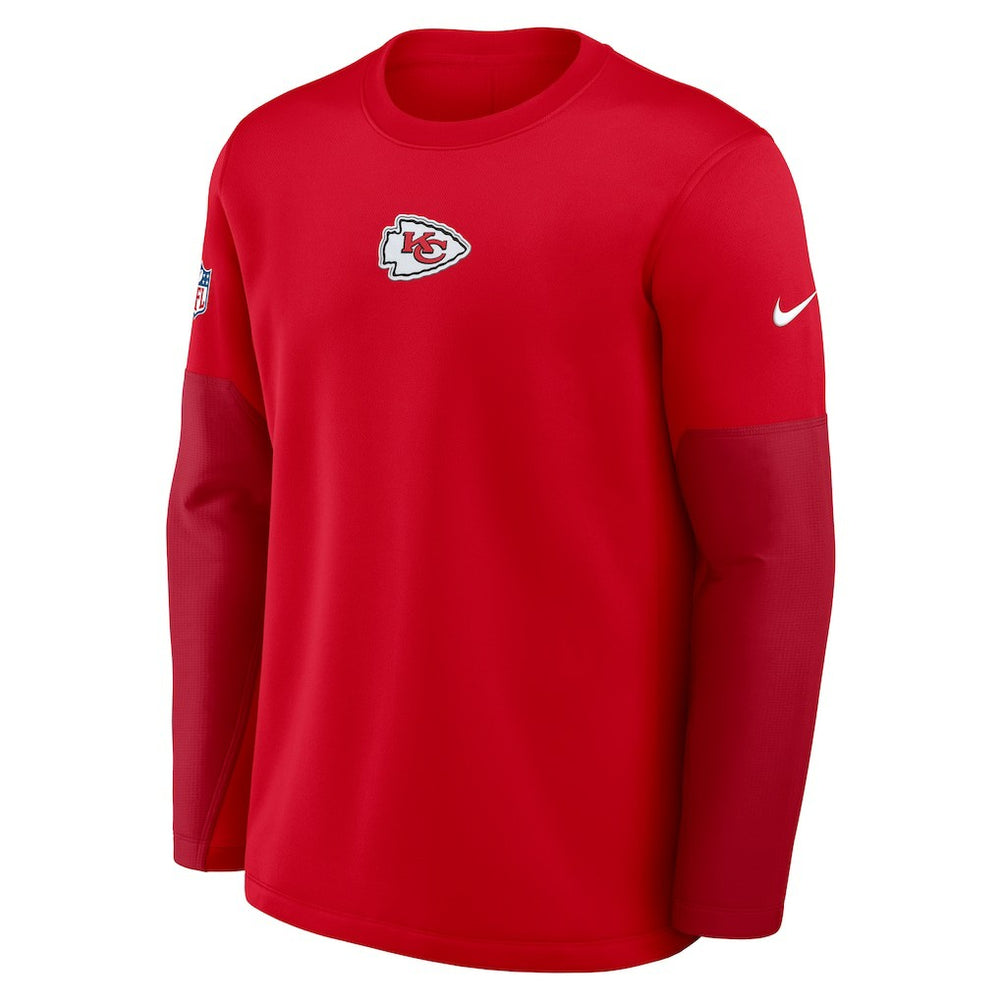 Sideline Coach Therma-FIT Long Sleeve T-Shirt - Kansas City Chiefs
